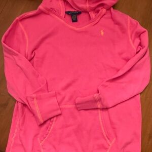 Ralph Lauren girls Vibrant Pink Pullover